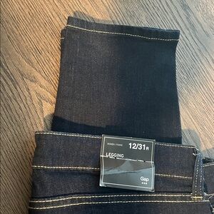 GAP Black Denim Legging Jeans